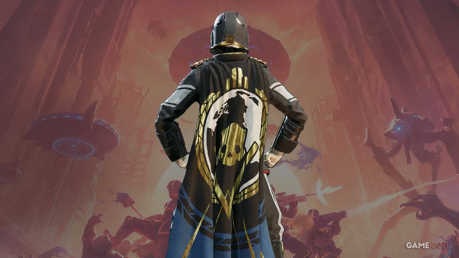 Helldivers 2 Super Earth Illuminate Invasion Commemorative Cape FOMO