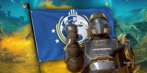 Helldivers 2 Fan Raises Super Earth Flag in Front of Their House and Gets a Nice Surprise