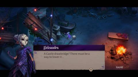 How To Open the Drawbridge in the Sanctuary in Lost in Random The Eternal Die 1