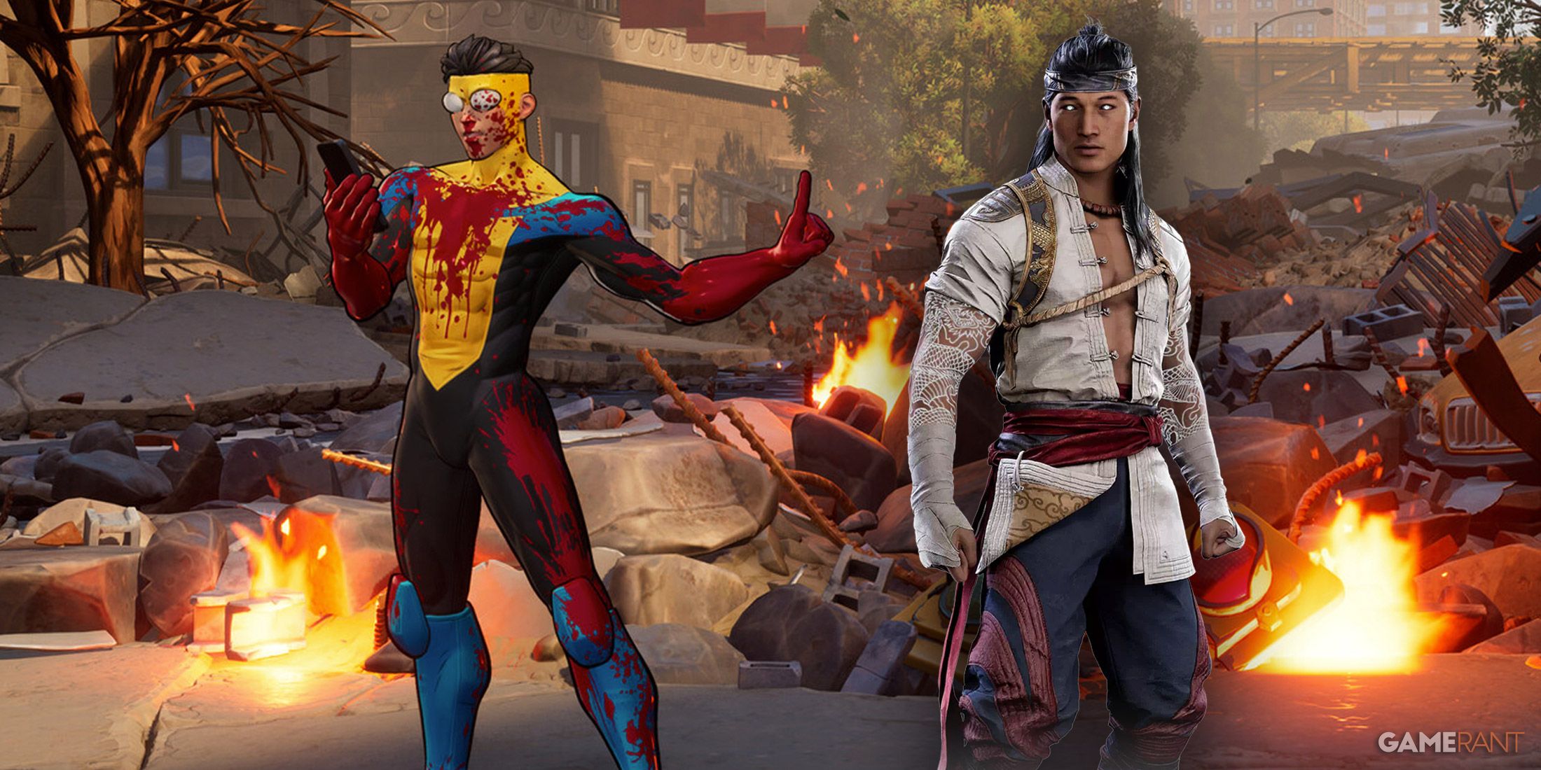 Invincible Vs Taking Page Mortal Kombat Book