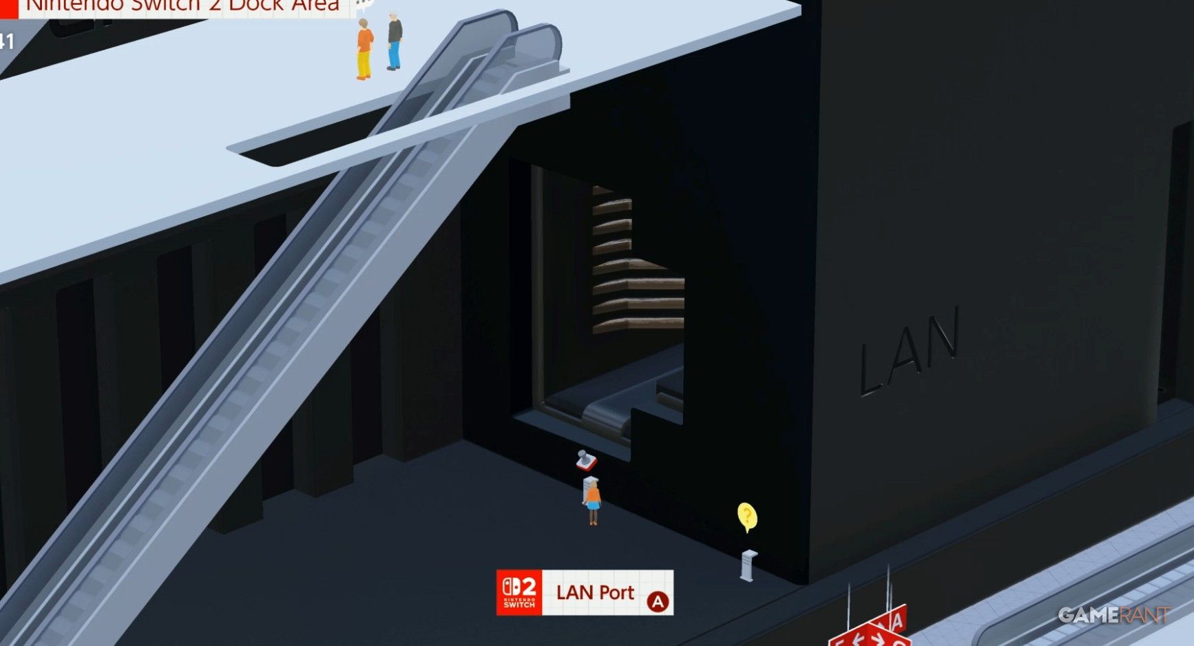 Lan Port Switch 2 Dock