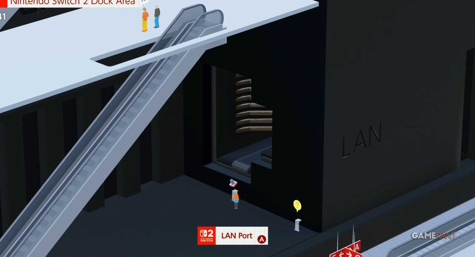 lan port switch 2 dock