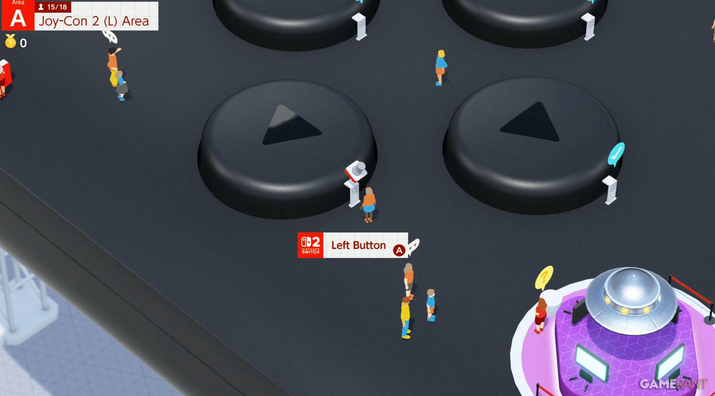 left button