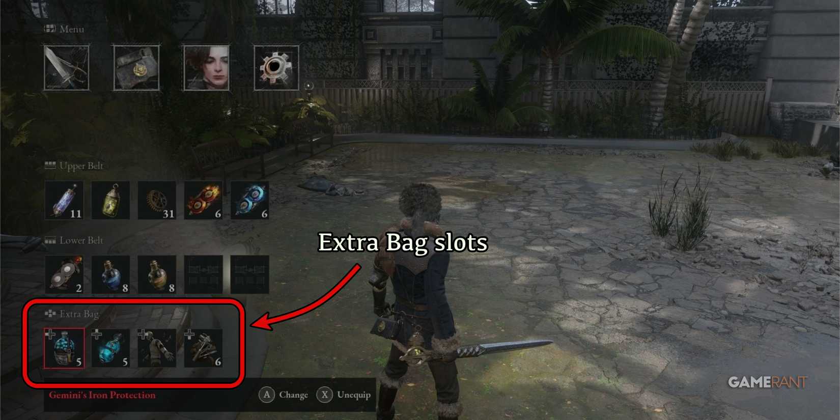 LOP-Extra-Bag-Main-Menu