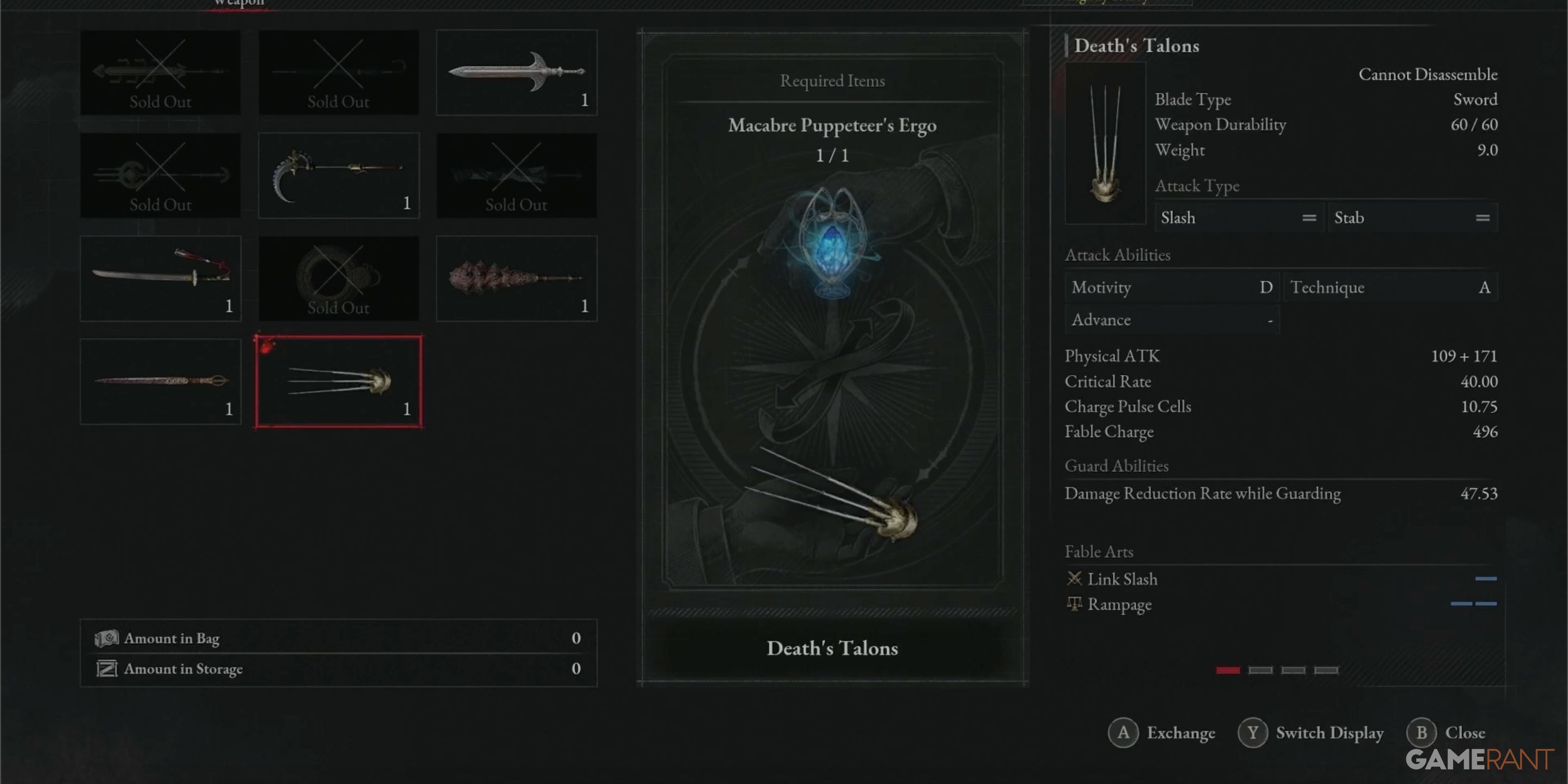 LoPO-Death-Talons-Stats