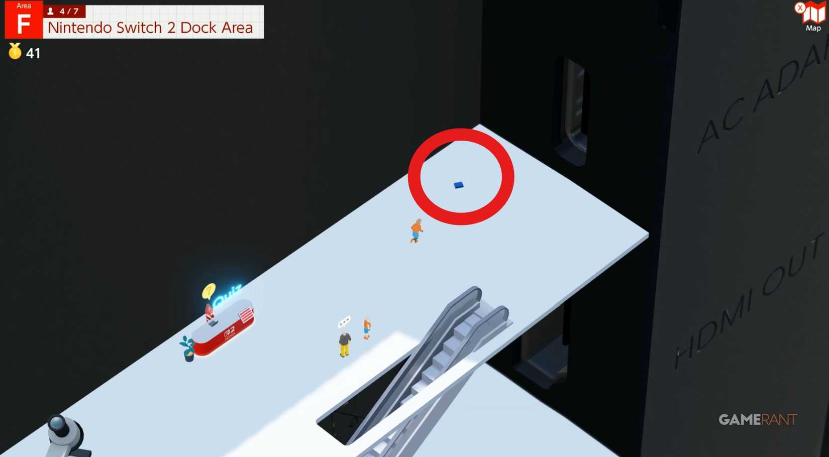 lost cards in area F