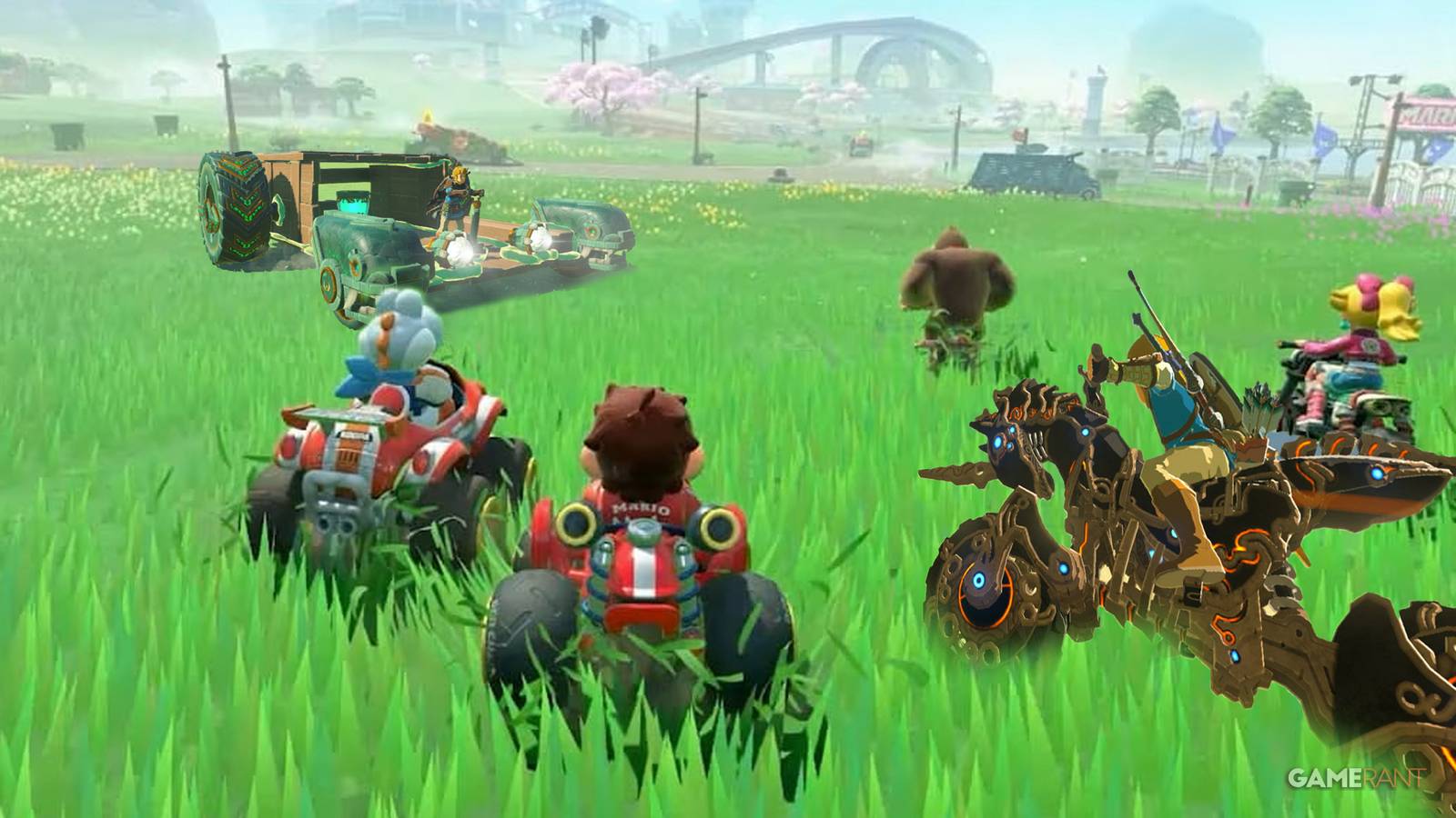 Mario Kart World Free Roam Channels Zelda