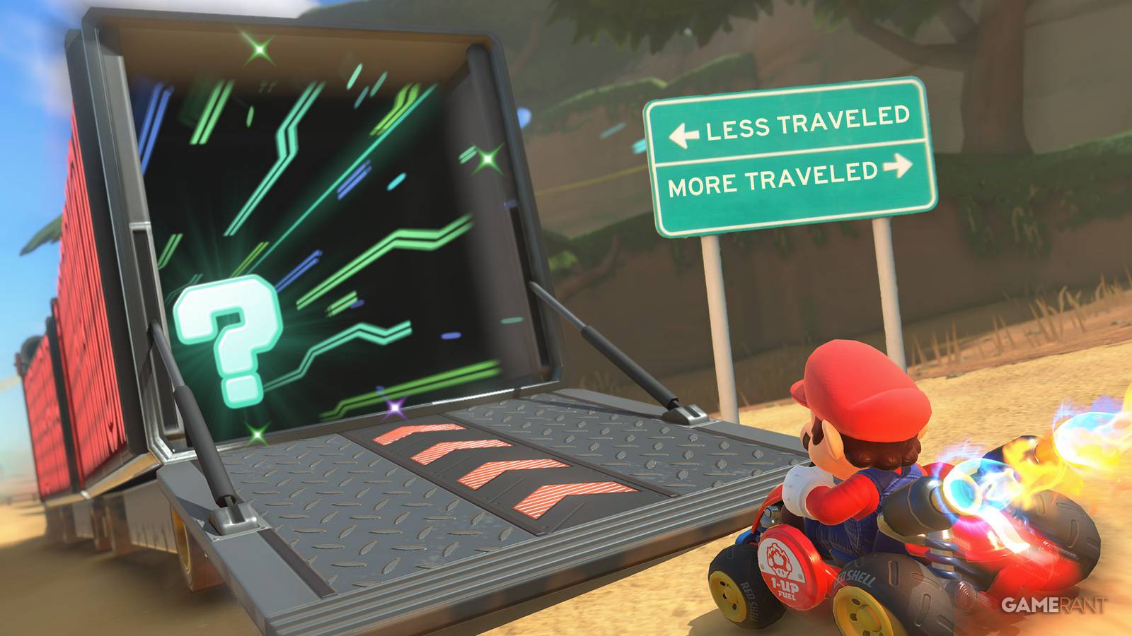 Mario Kart World Road Less Traveled