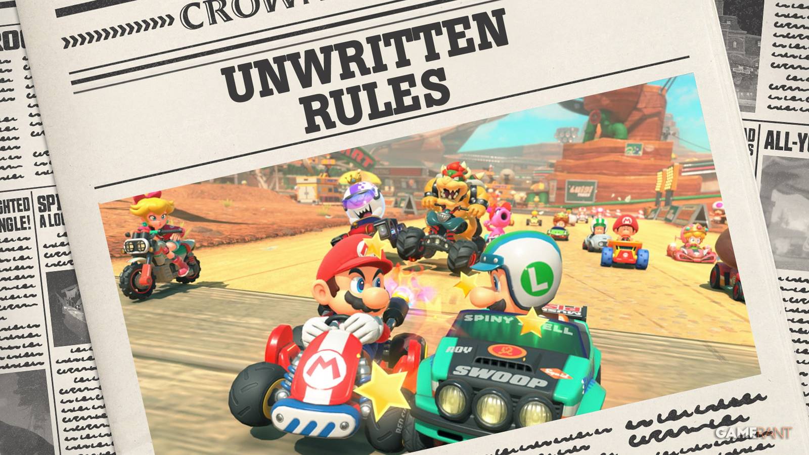 Mario Kart World Unwritten Rules