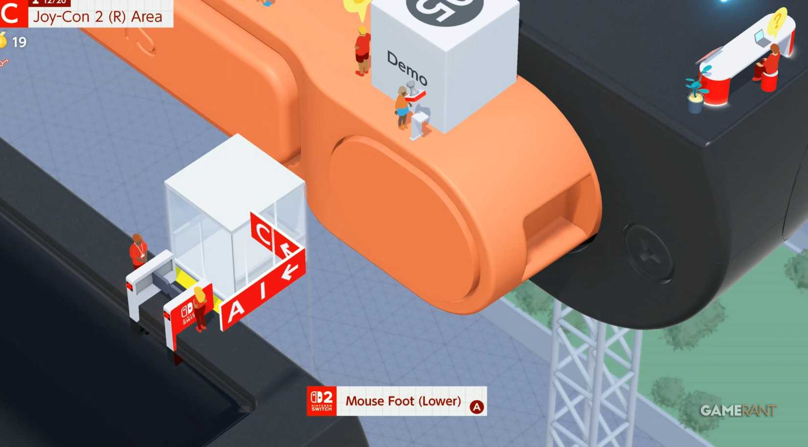 mouse foot lower right joycon