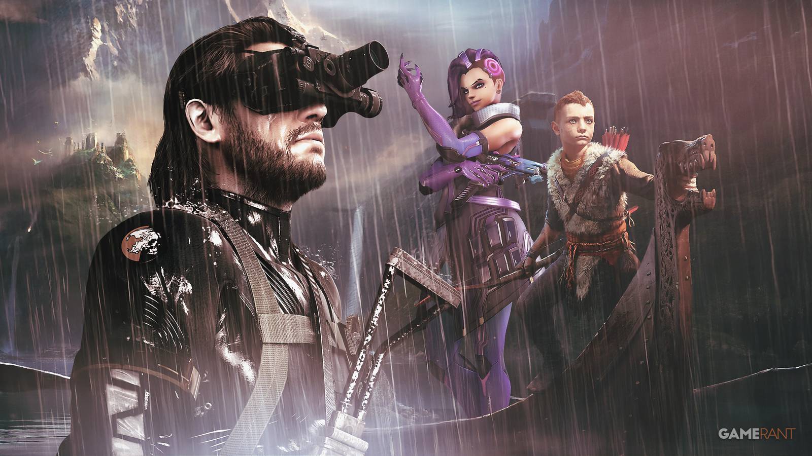 overwatch-2-sombra-metal-gear-solid-mgs-v-ground-zeros-big-boss-atreus-god-of-war-game-rant