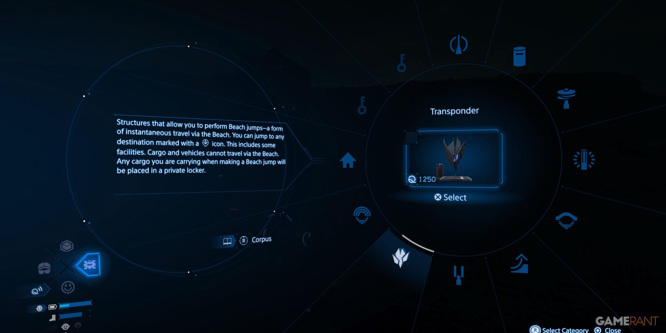 PCC lv 2 transponder on Death Stranding 2