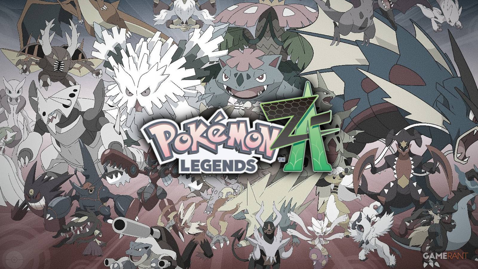 Pokemon Legends Z-A Mega Evolutions Generations