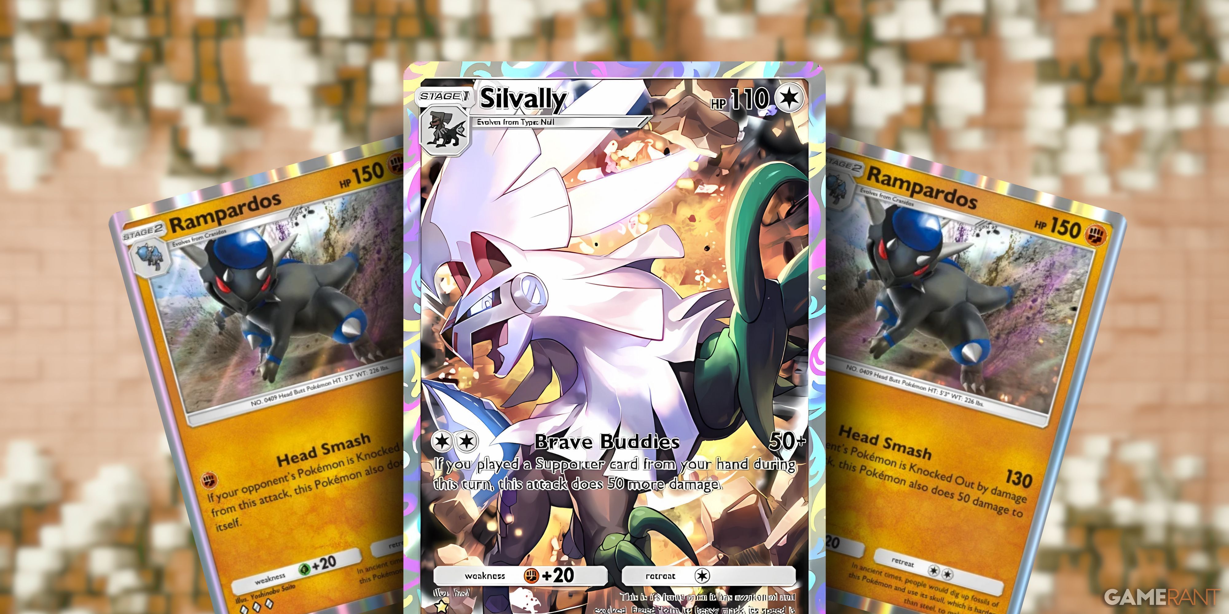 silvally and rampardos in pokemon tcg pocket.