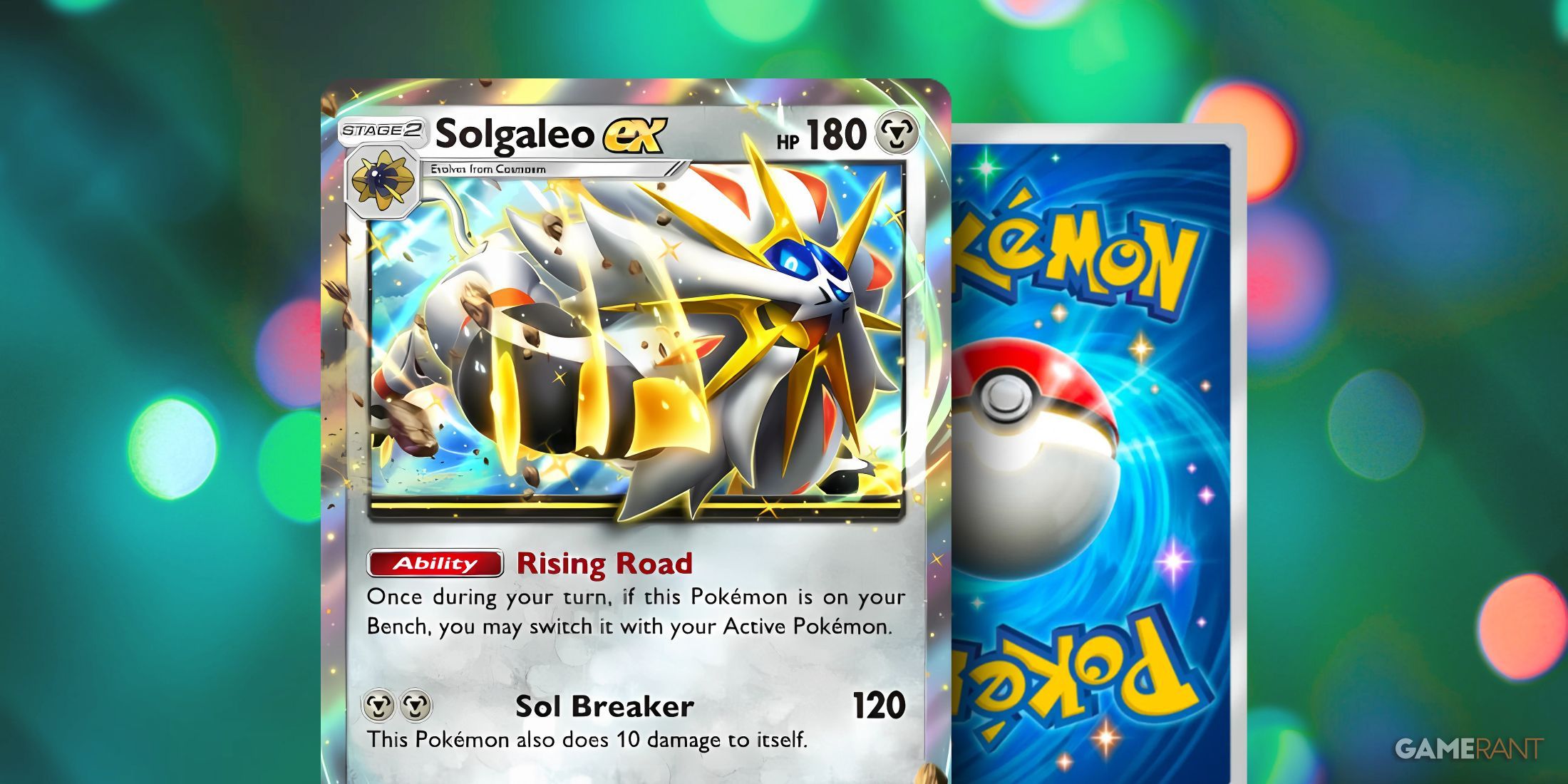 solgaleo ex card in pokemon tcg pocket.