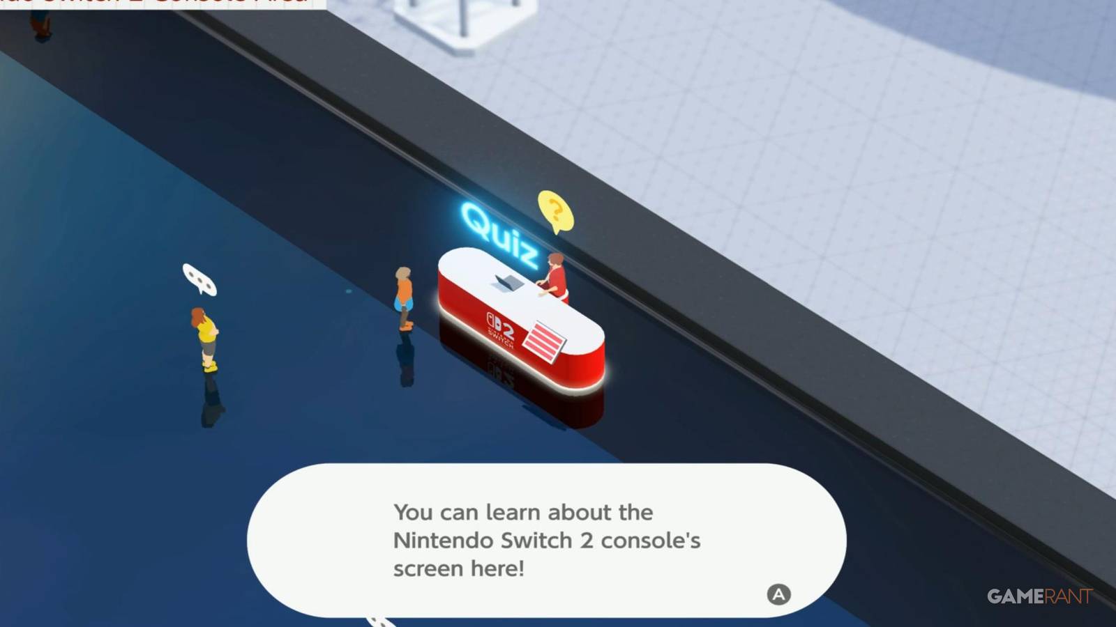 quiz area b welcome tour switch 2