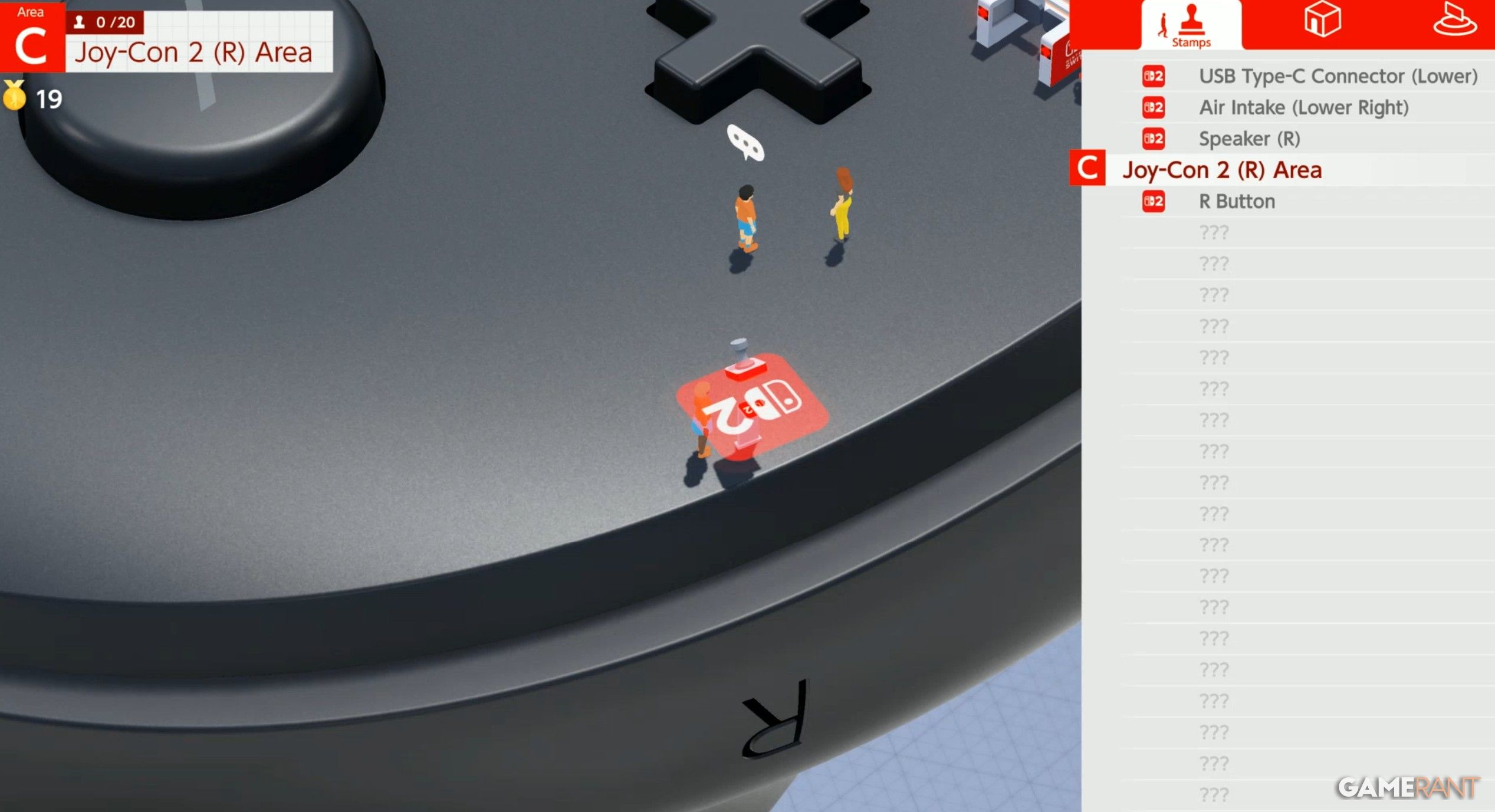 r button switch 2 joy con r