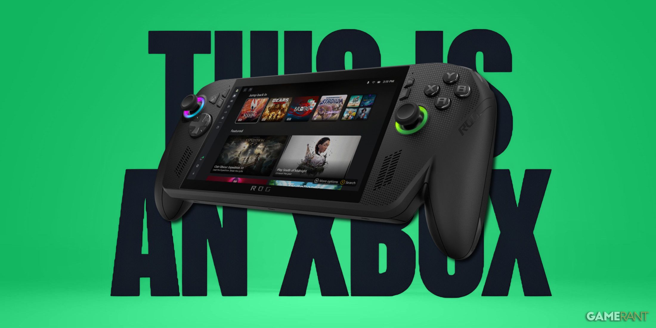 rog xbox ally this is an xbox