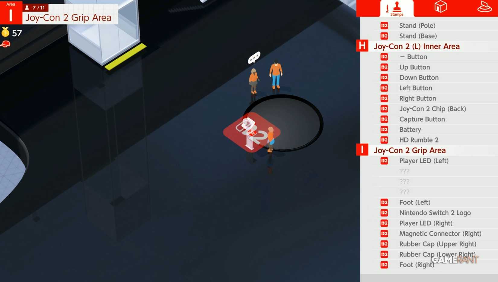 rubber cap upper right