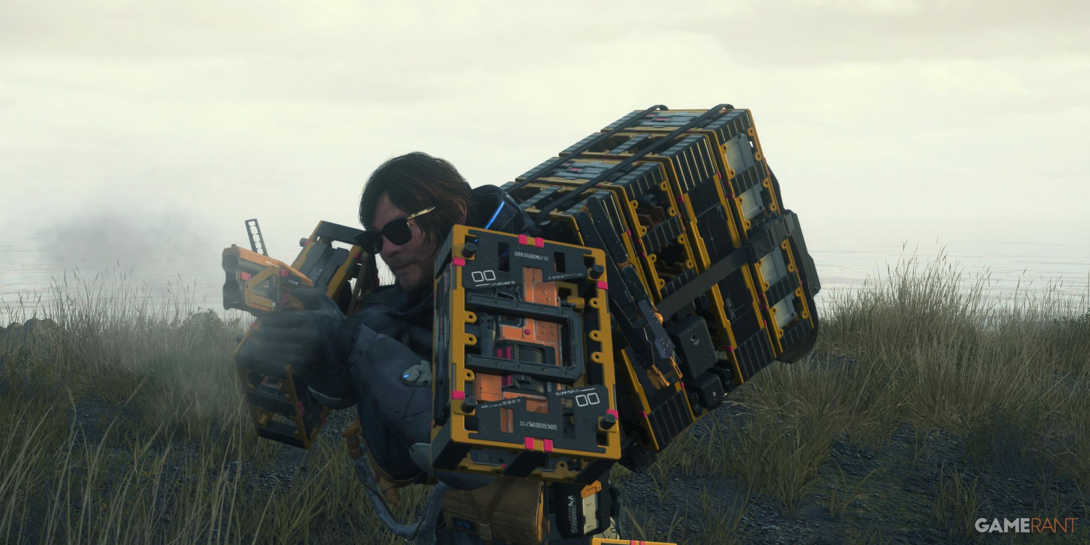 Sam in combat in death stranding 2