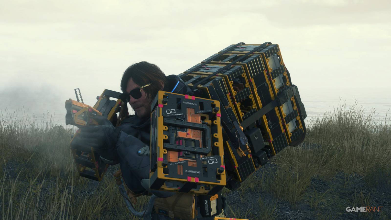 Sam in combat in death stranding 2