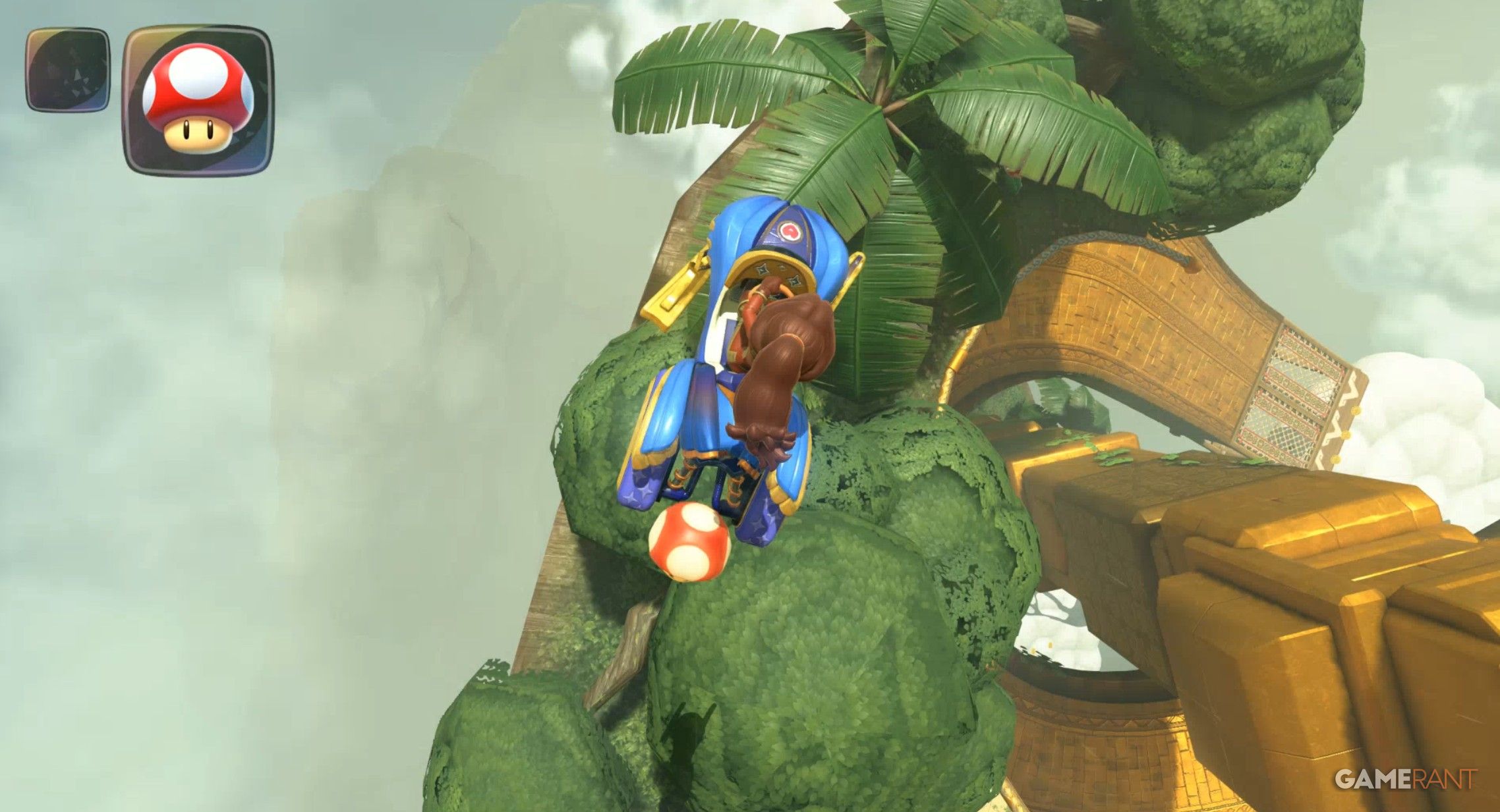 Great Block Ruins Yellow Question Mark Panels in Mario Kart World