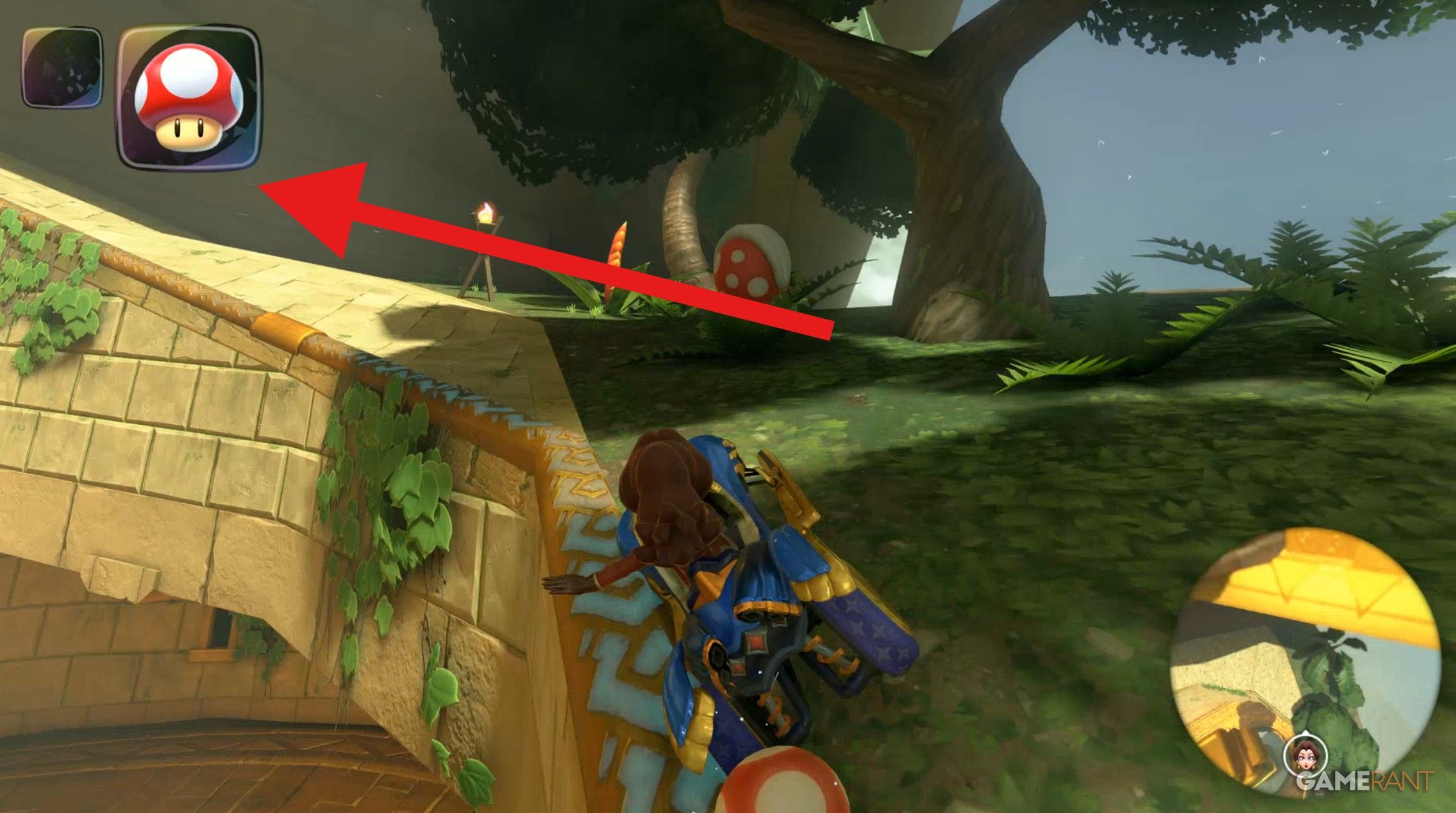 Great Block Ruins Yellow Question Mark Panels in Mario Kart World