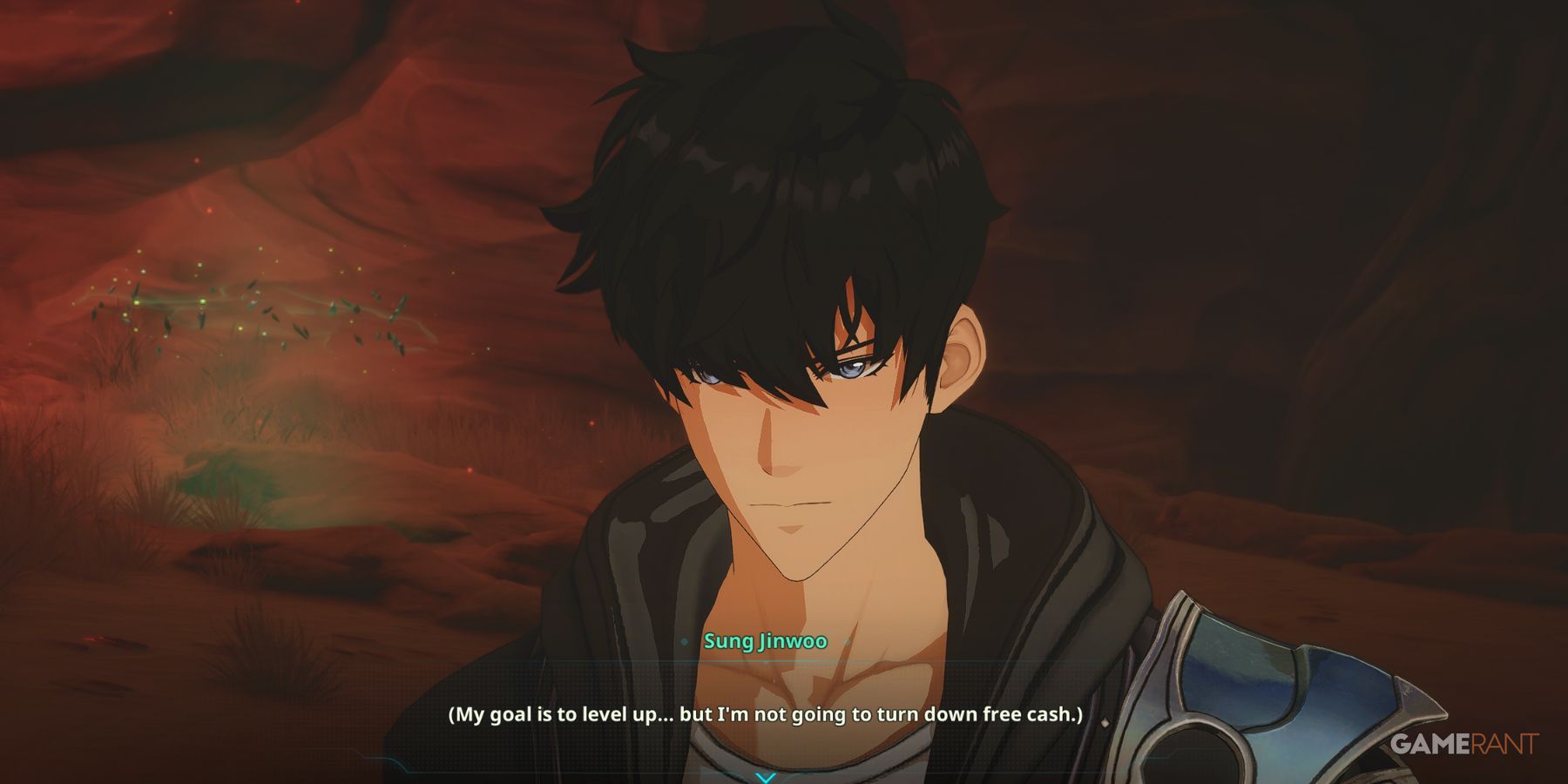 Solo Leveling Arise Overdrive Mana Crystal Dialogue