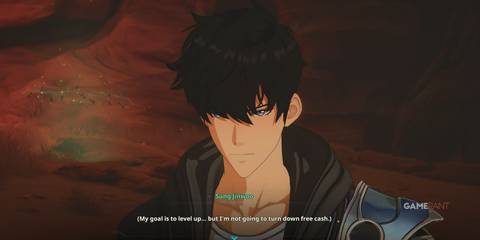 Solo Leveling Arise Overdrive Mana Crystal Dialogue