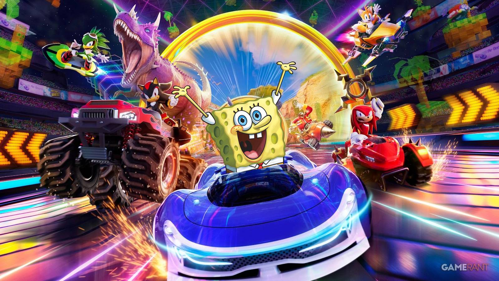 Sonic Racing CrossWorlds SpongeBob Leak