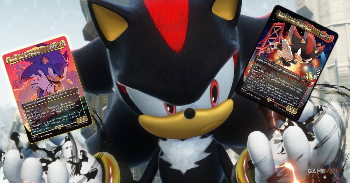 mtg shadow the hedgehog commander deck (As long as its on the stack Magic: The Gathering's Sonic Cards