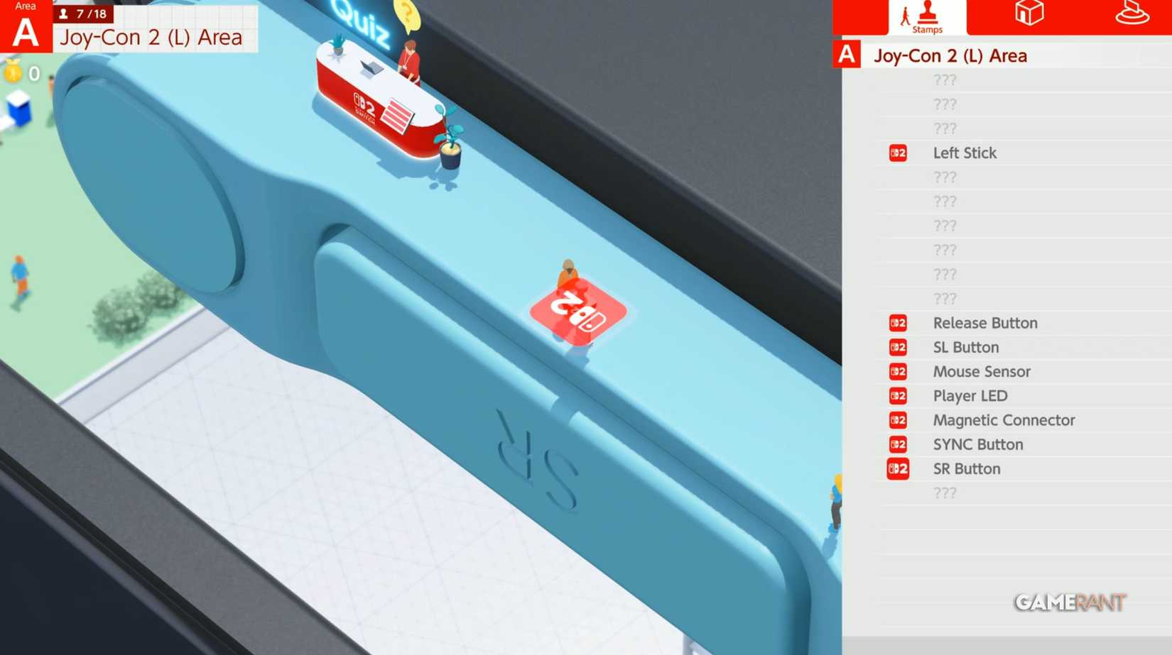 sr button welcome tour