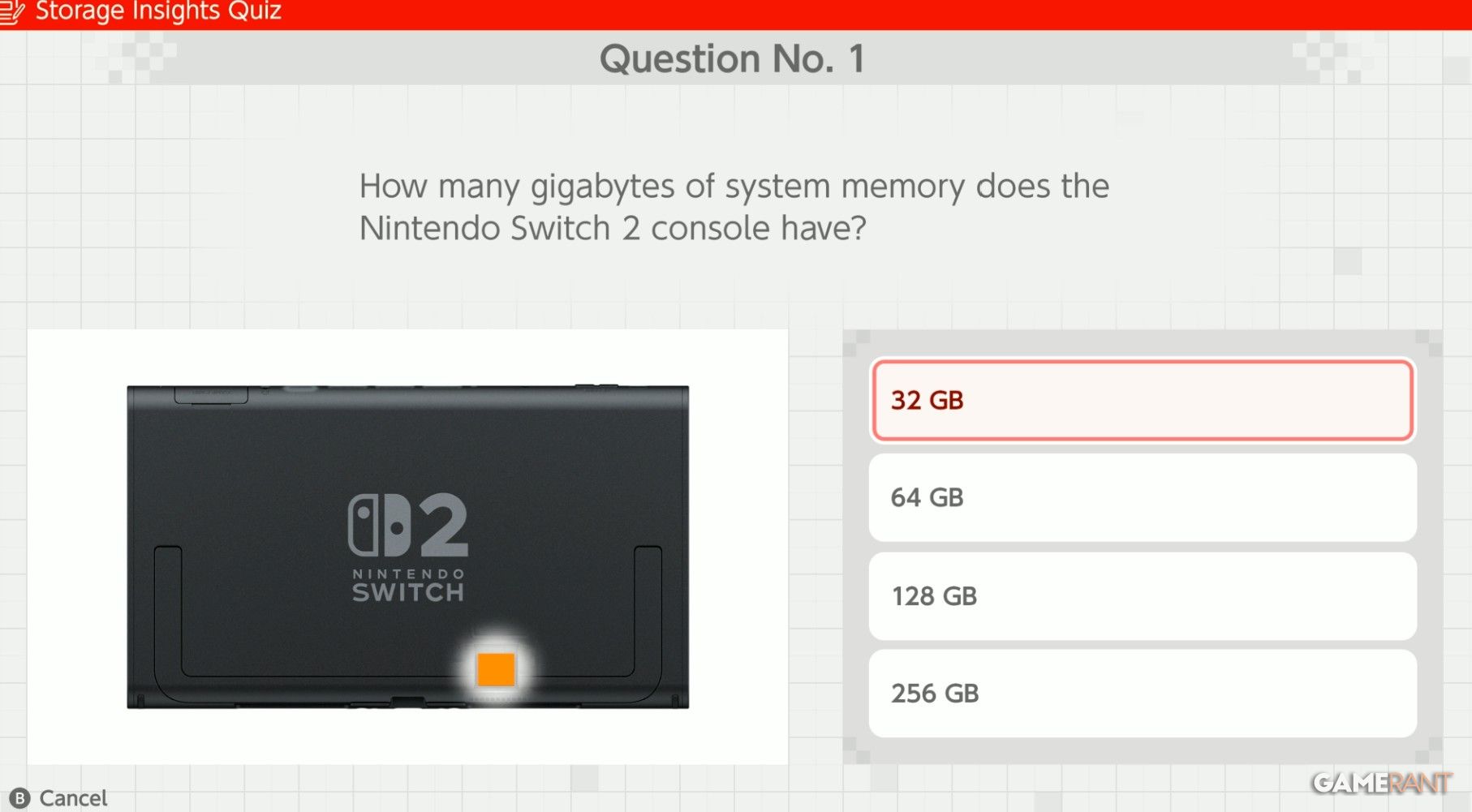 storage quiz welcome tour