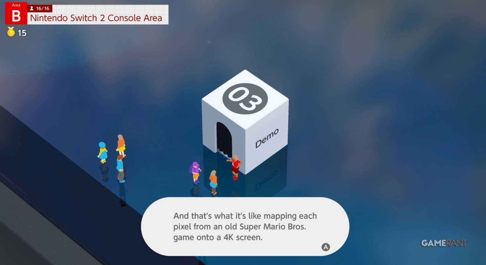 switch 2 console area super mario bros