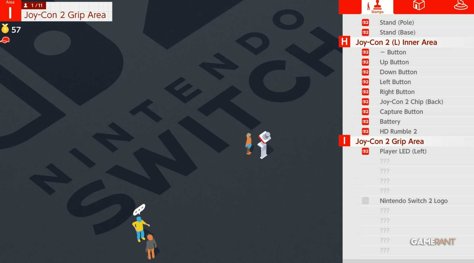 Switch 2 Code Name Area I Welcome Tour Stamps and Quiz Answers