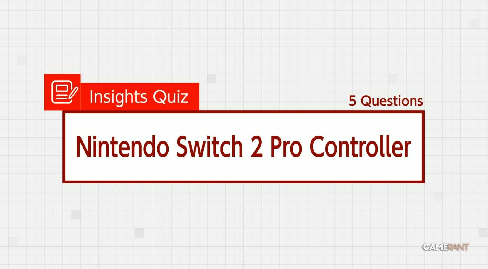 switch 2 pro ontroller insights quiz