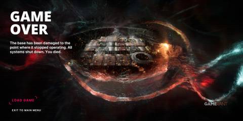 The Alters Base Destroyed Game Over Screen