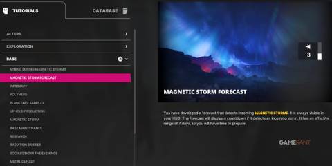 The Alters Magnetic Storm Forecast Tip