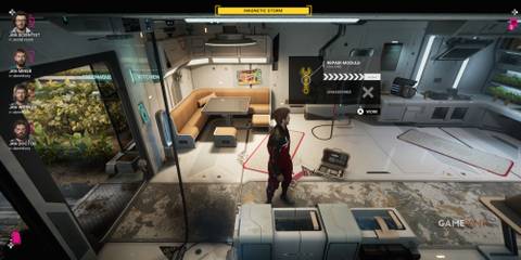 The Alters Repair Module Kitchen During Magnetic Storm