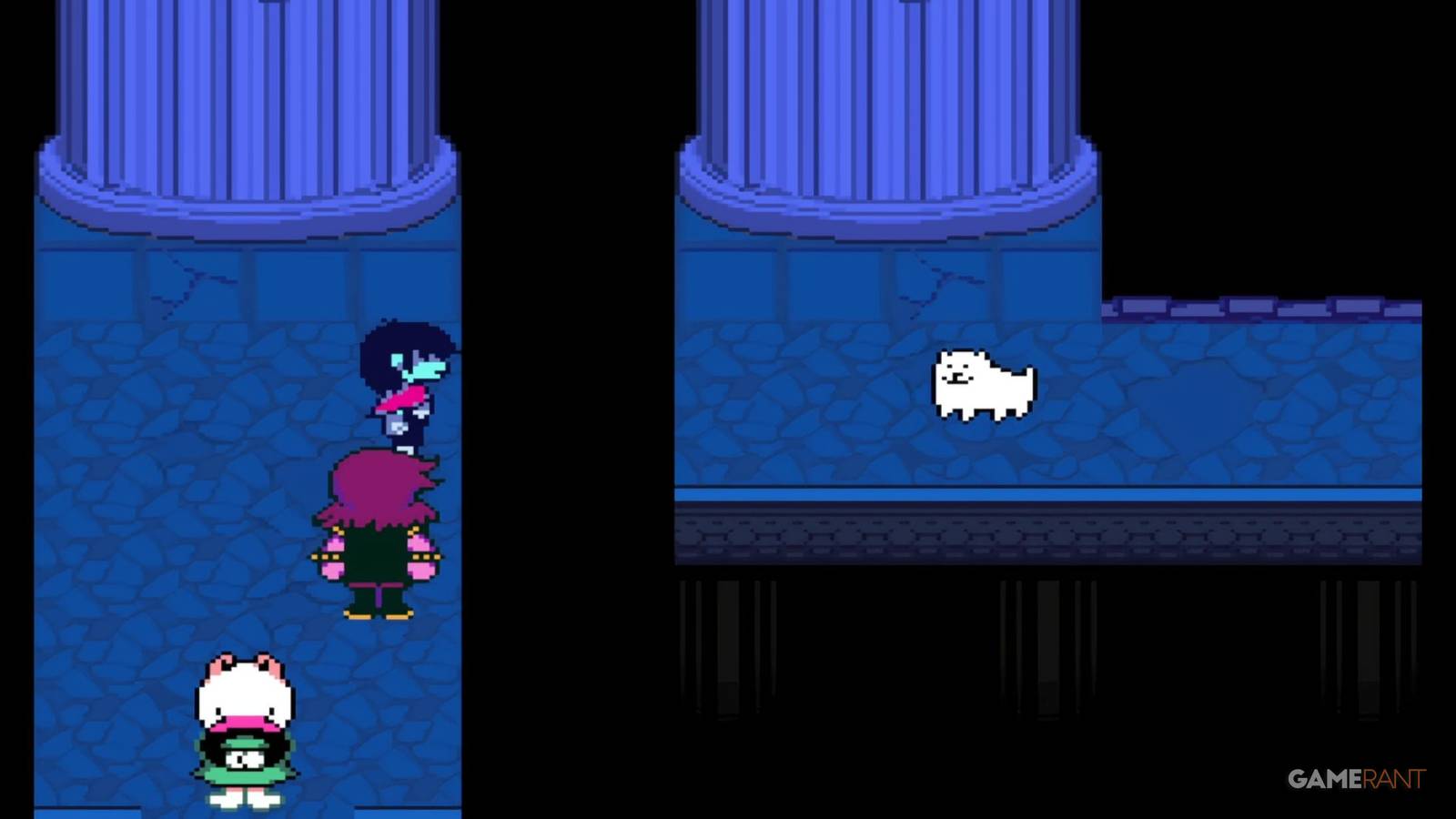Toby Dog Boss Fight in Deltarune