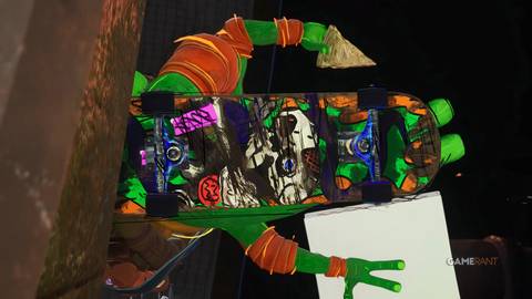 Tony Hawk Pro Skater 3+4 Teenage Mutant Ninja Turtle Michaelangelo Board