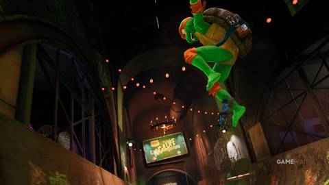 Tony Hawk Pro Skater 3+4 Teenage Mutant Ninja Turtle Michaelangelo Kickflip