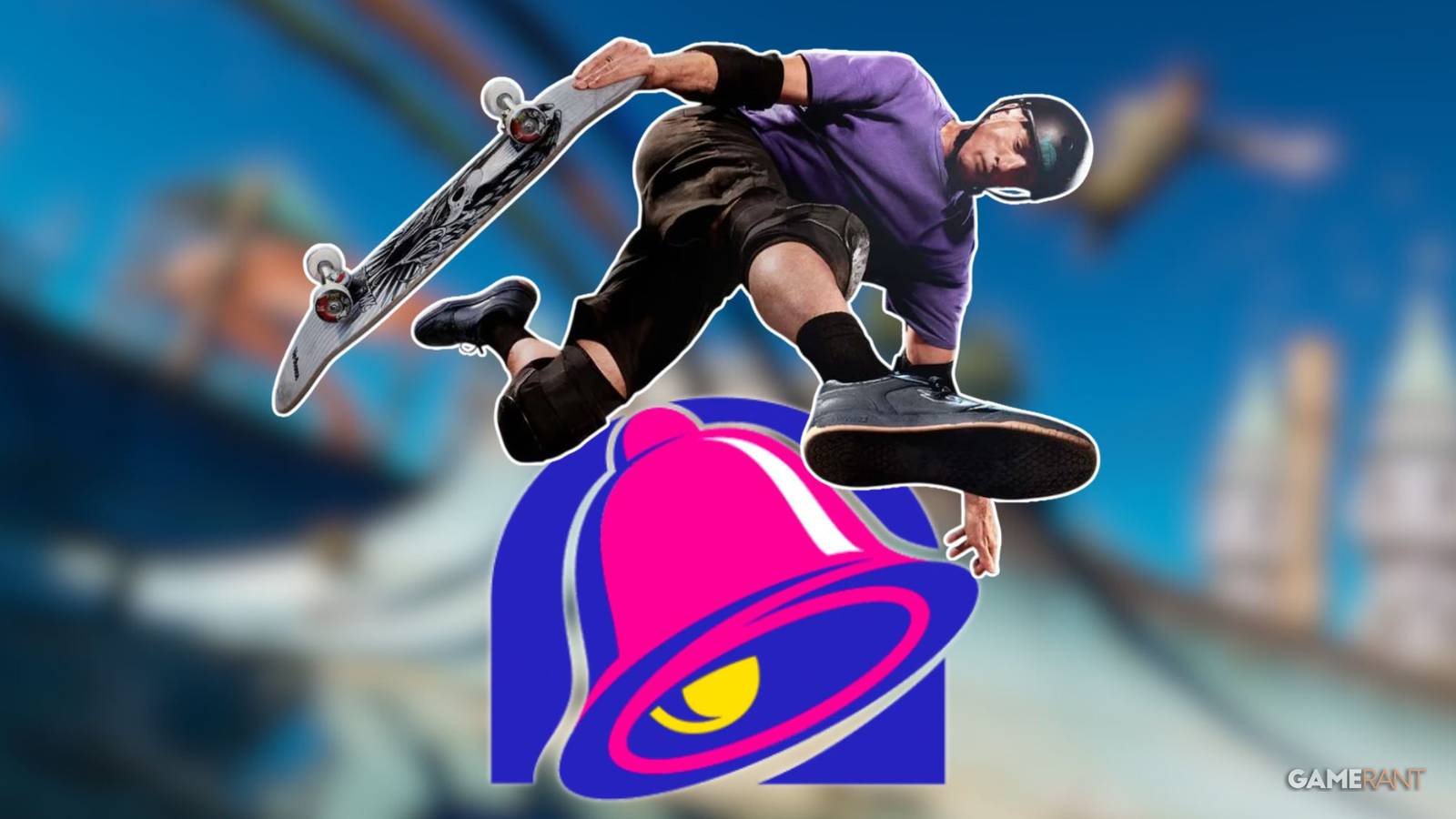tony hawk pro skater teams up with taco bell for in-game goodie