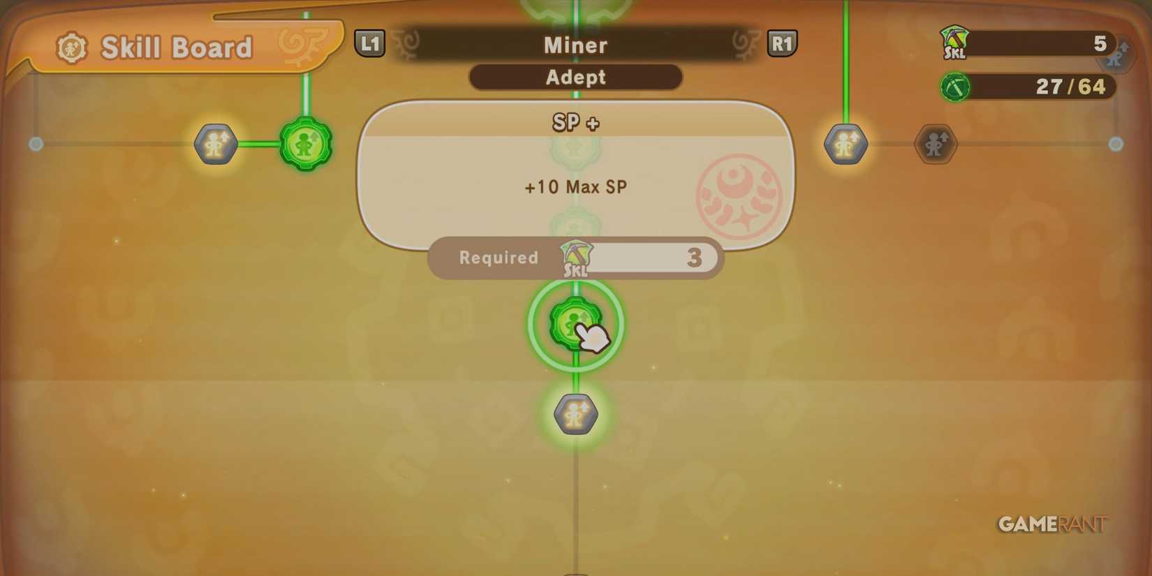 SP Plus Skill in Fantasy Life I: The Girl Who Steals Time