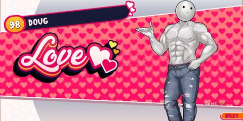 Doug doing his job in Date Everything