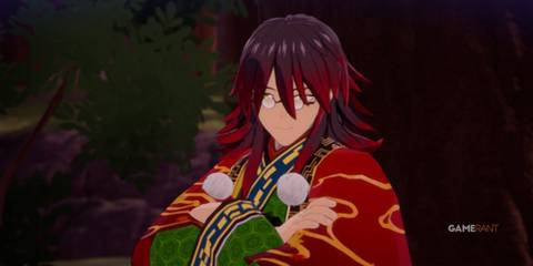 Kurama in the forest in Rune Factory: Guardians of Azuma