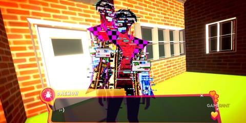 Daemon smiling in Date Everything