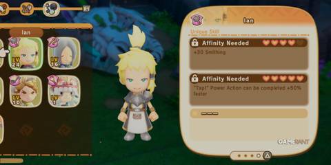 Ian's second page of Unique Skills in Fantasy Life I: The Girl Who Steals Time