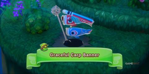 The Graceful Carp Banner in Fantasy Life I: The Girl Who Steals Time