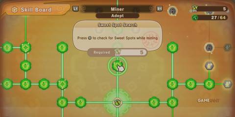 Sweet Stop Search Skill in Fantasy Life I: The Girl Who Steals Time